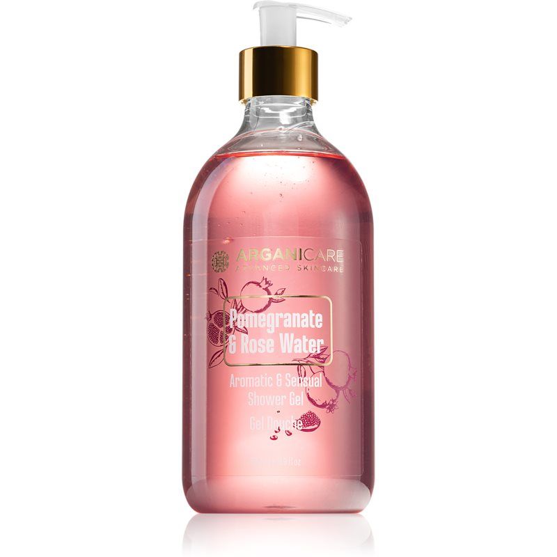 Arganicare Pomegrenate & Rose Water Herkullinen Suihkugeeli 500 ml