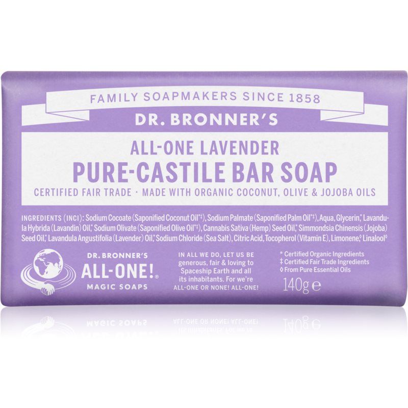 Dr. Bronner’s Lavender Palasaippua 140 g