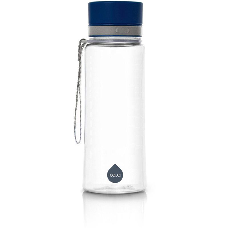 Equa Plain vesipullo väri Blue 600 ml