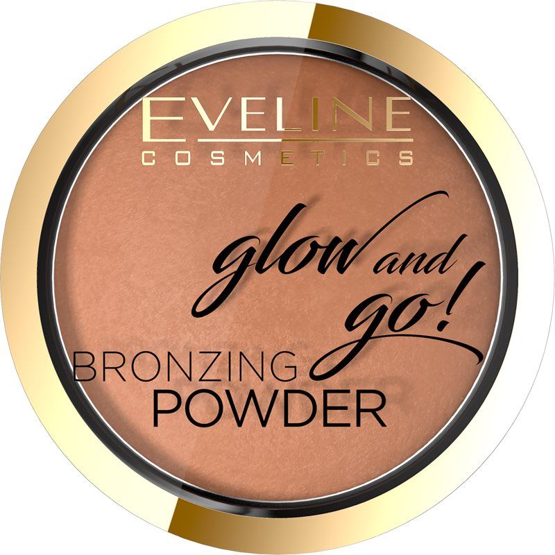Eveline Cosmetics Glow & Go ruskettava puuteri Sävy 02 8,5 g