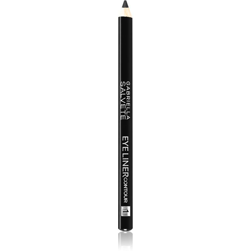 Gabriella Salvete Eyeliner Contour Silmänrajauskynä Sävy 01 Graphite 0,28 g