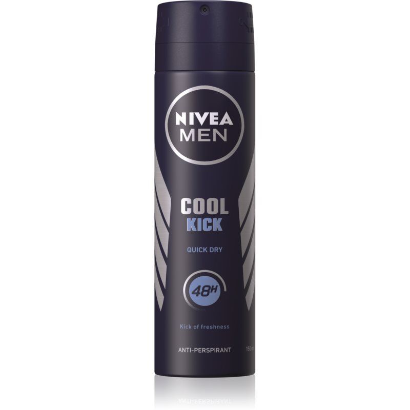 Nivea Men Cool Kick Antiperspiranttisuihke Miehille 150 ml