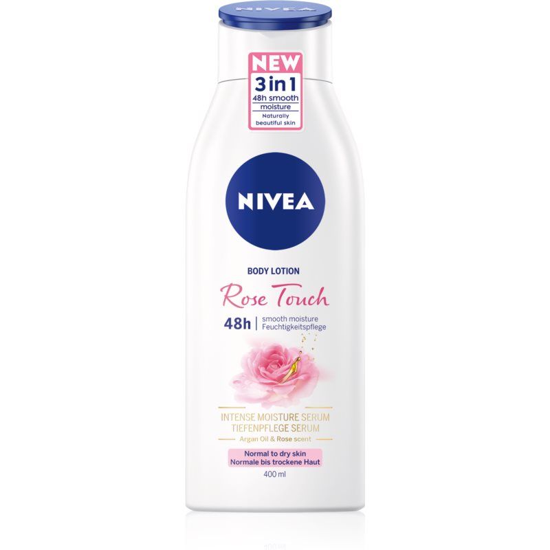 Nivea Rose Touch kosteuttava vartalomaito 400 ml