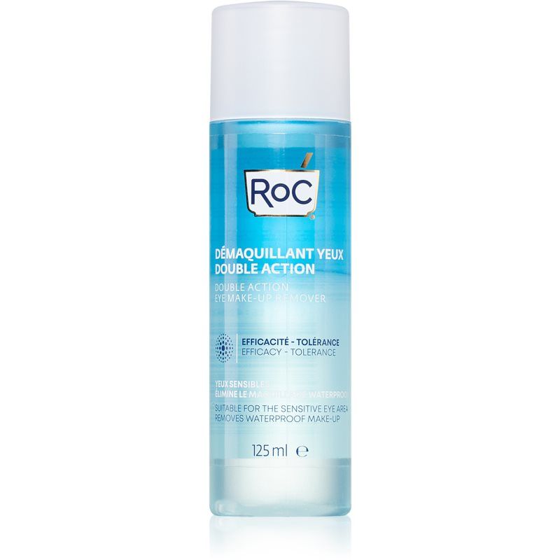 RoC Démaquillant Double Action kaksivaiheinen silmämeikinpoistoaine 125 ml