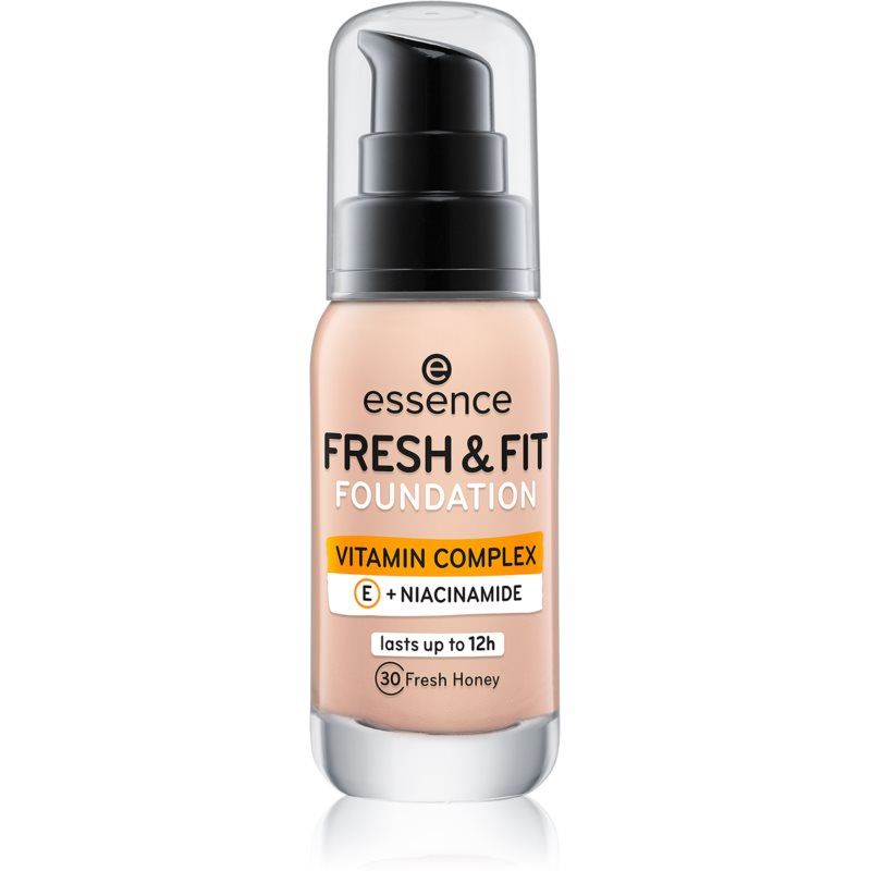 Essence Fresh & Fit Nestemäinen Meikkivoide Sävy 30 Fresh Honey 30 ml