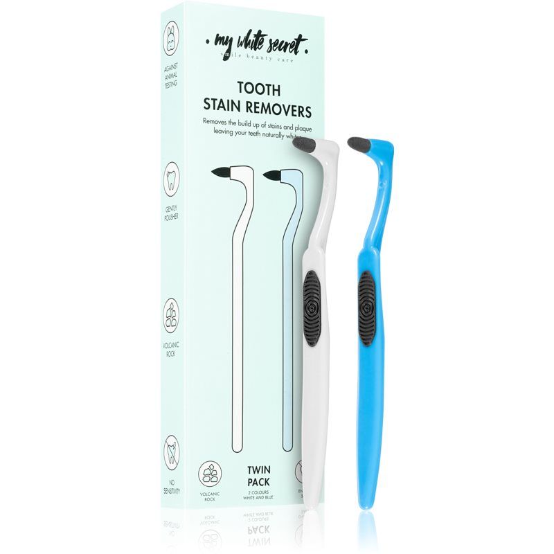 My White Secret Stain Removers plakkia ja tummentumia puhdistava tuote 1 kpl