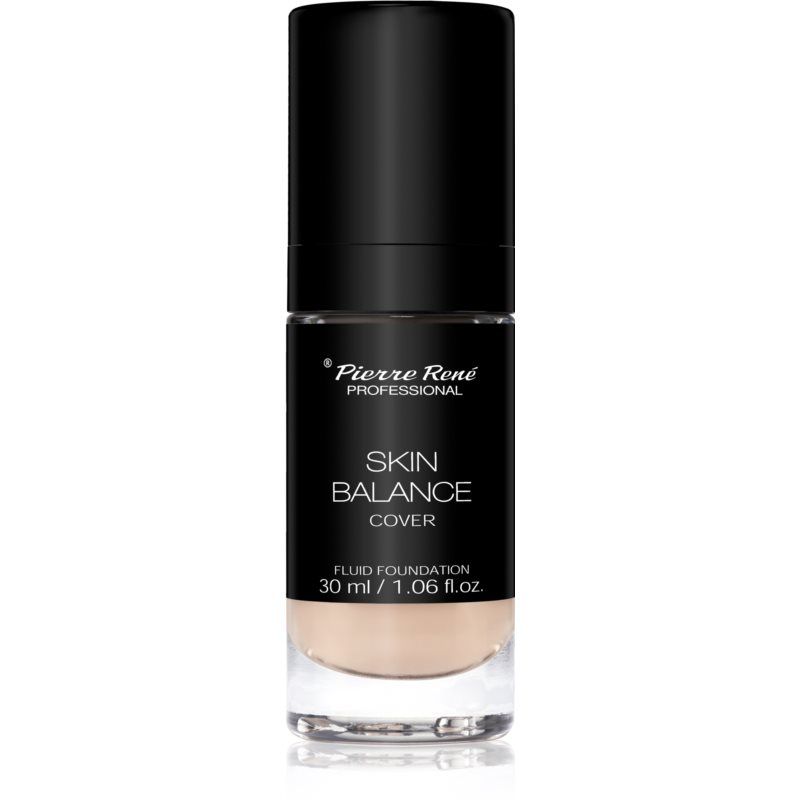 Pierre René Skin Balance Cover Nestemäinen Vedenkestävä Meikkivoide Sävy 20 Clear Light 30 ml