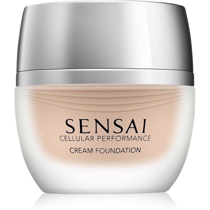 Sensai Cellular Performance Cream Foundation voidemainen meikkivoide SPF 15 Sävy CF 23 Almond Beige 30 ml