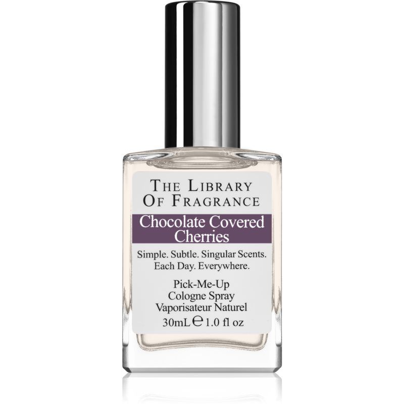 The Library of Fragrance Chocolate Covered Cherries kölninvesi Naisille 30 ml