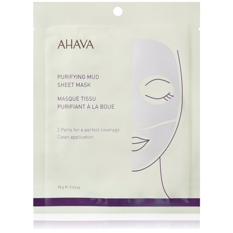 AHAVA Dead Sea Mud puhdistava mutanaamio 18 g