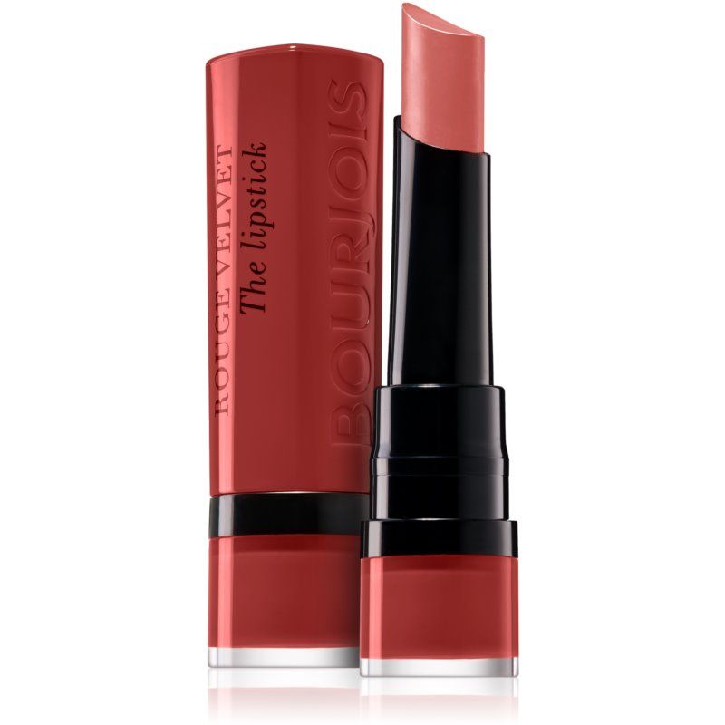 Bourjois Rouge Velvet The Lipstick Mattahuulipuna Sävy 12 Brunette 2,4 g