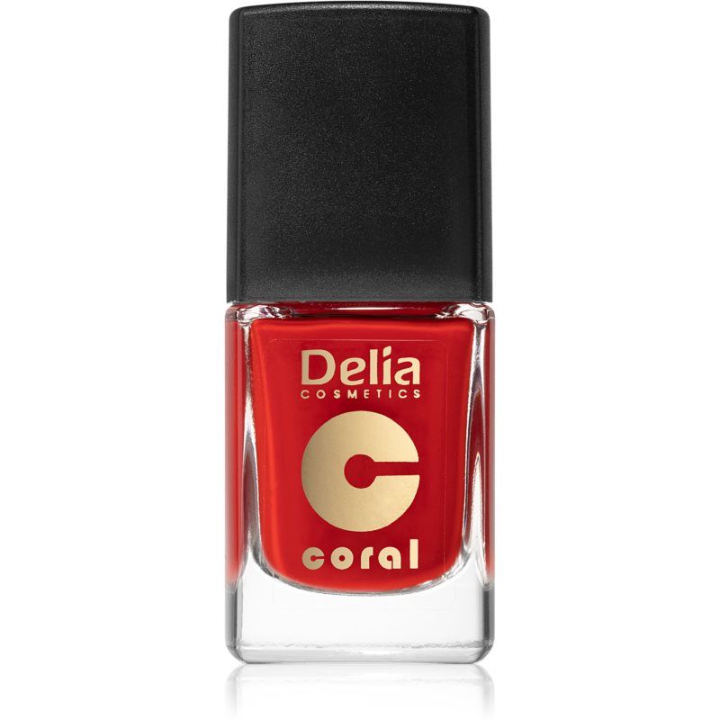 Delia Cosmetics Coral Classic kynsilakka Sävy 515 Lady in red 11 ml