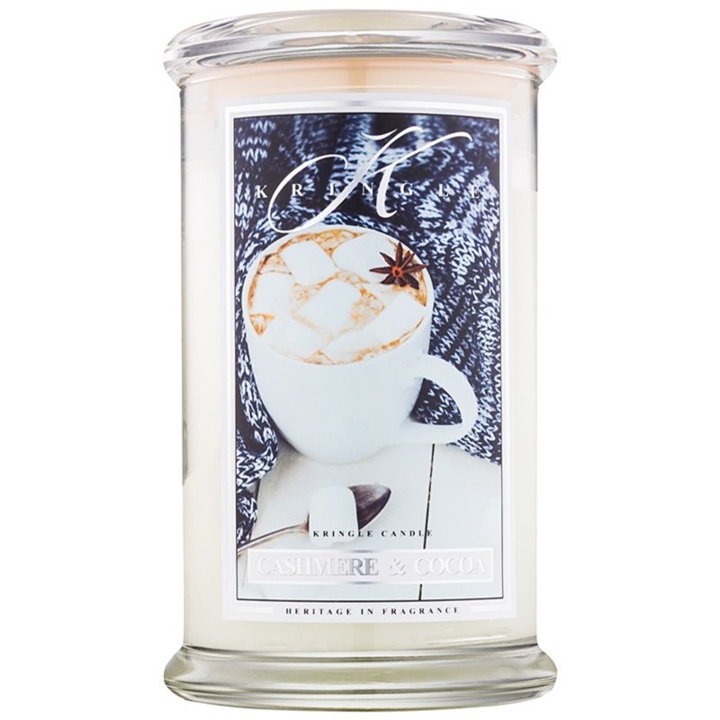 Kringle Candle Cashmere & Cocoa Tuoksukynttilä 624 g