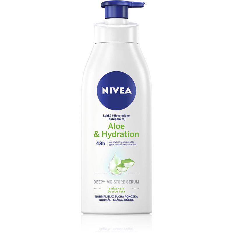 Nivea Aloe & Hydration kevyt vartalomaito 400 ml