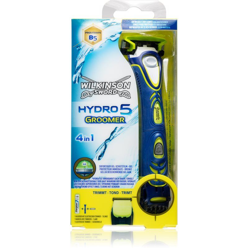 Wilkinson Sword Hydro5 Groomer Trimmeri ja Parranajokone Märkään Parranajoon