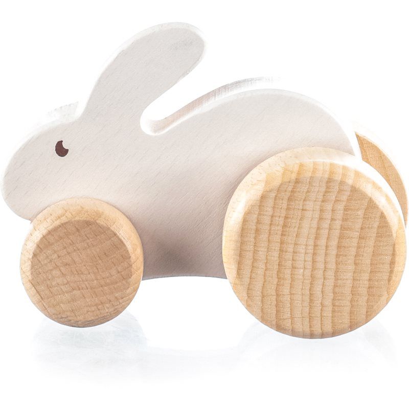 Zopa Wooden Animal perässä vedettävä eläinlelu puinen Rabbit 1 kpl