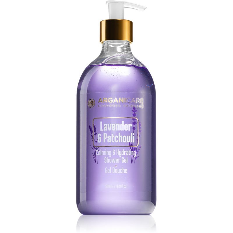 Arganicare Lavender & Patchouli Rauhoittava Suihkugeeli 500 ml