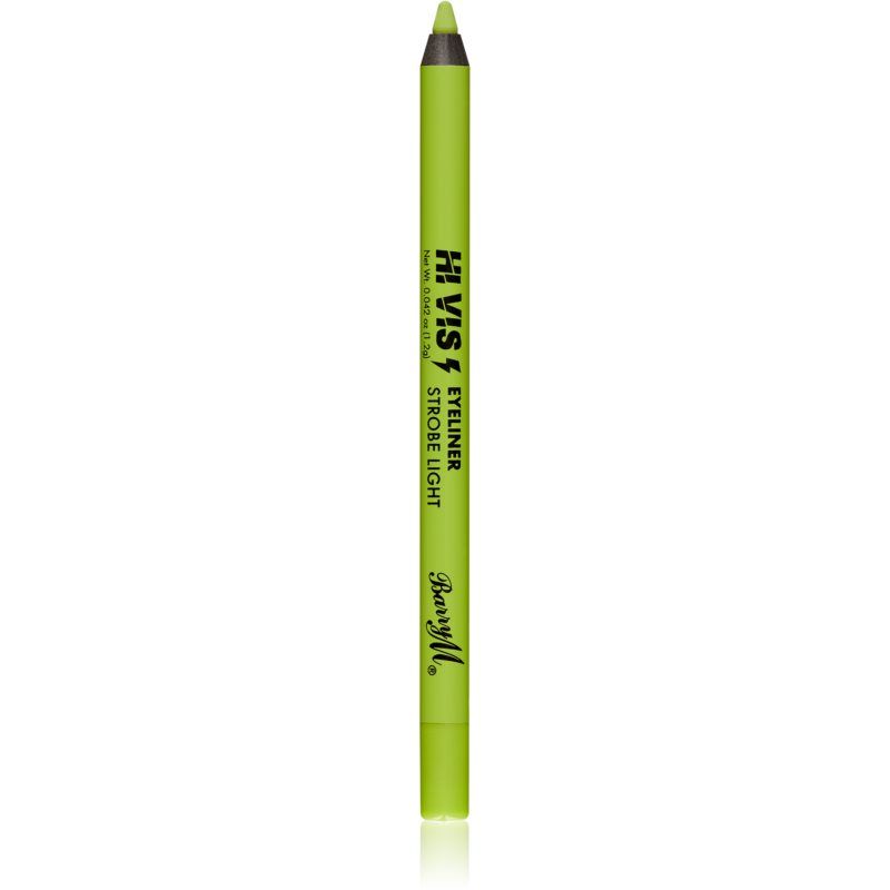 Barry M Hi Vis Neon Vedenkestävä Silmänrajauskynä Sävy Strobe Light 1,2 g