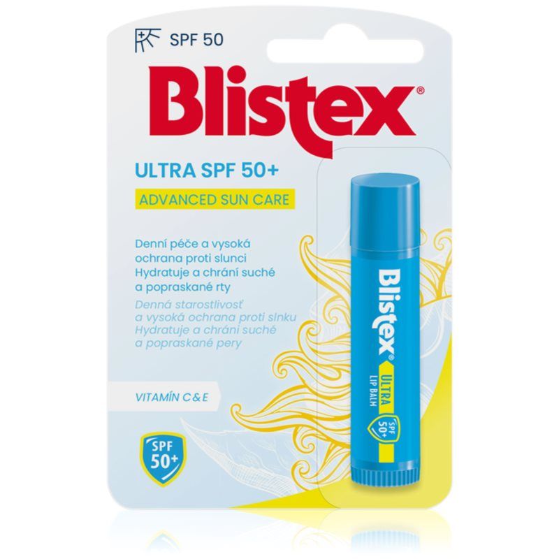 Blistex Ultra SPF 50+ kosteuttava huulibalsami 4,25 g
