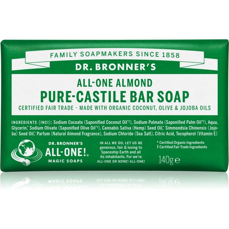 Dr. Bronner’s Almond Palasaippua 140 g