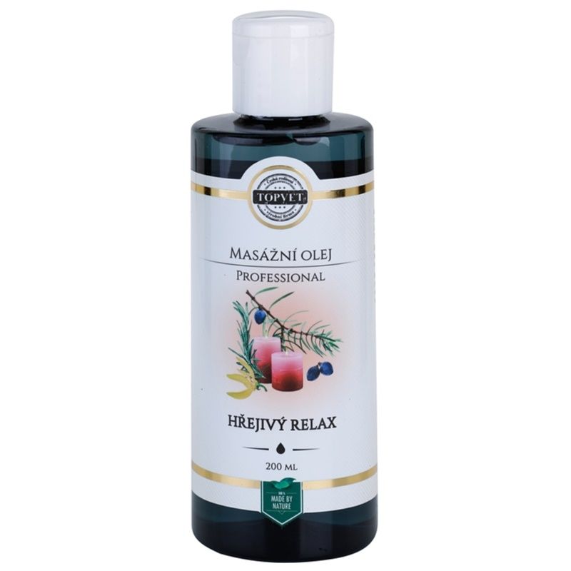 Green Idea Massage oil warm relaxation Hierontaöljy 200 ml