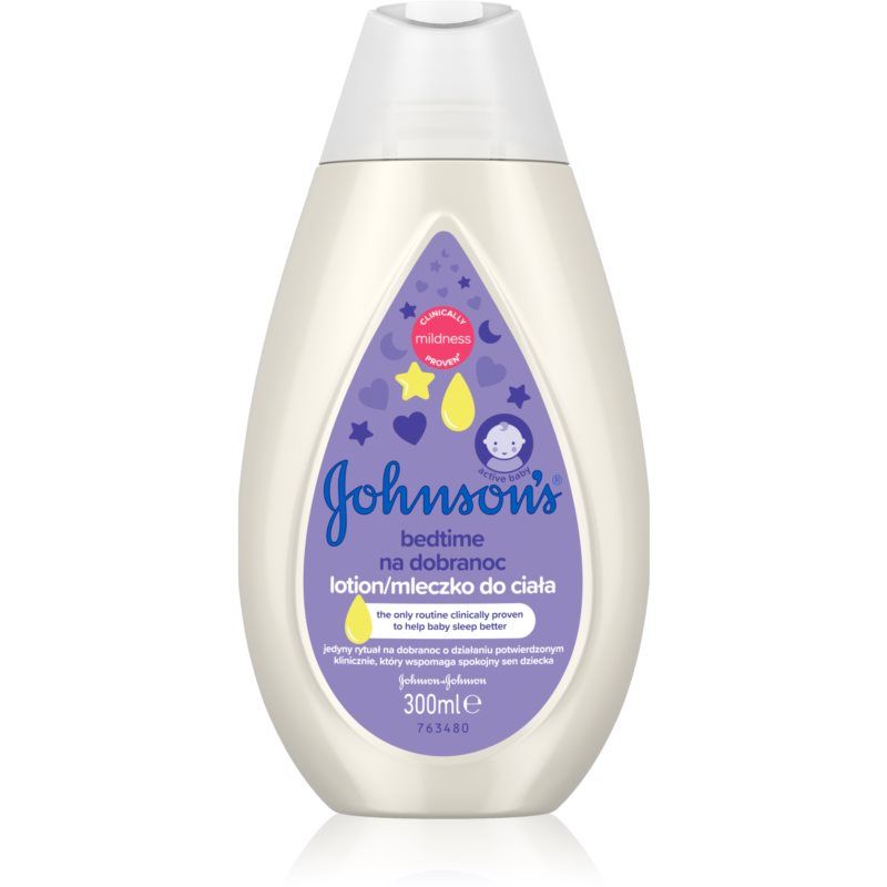 Johnson's® Bedtime rauhallista unta edistävä vartalomaito lapsille 300 ml
