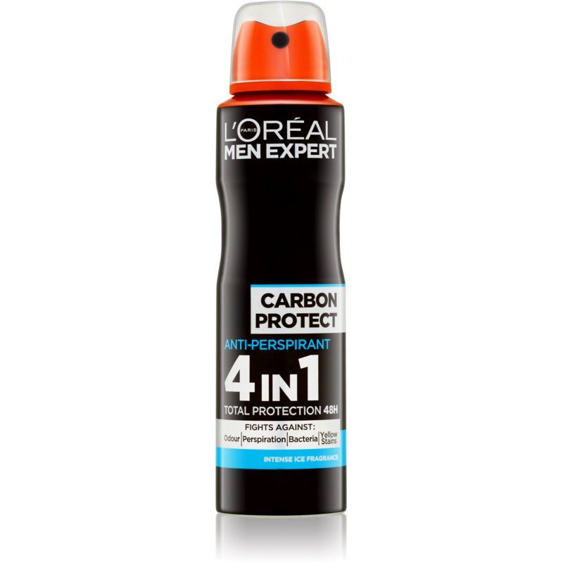 L’Oréal Paris Men Expert Carbon Protect antiperspiranttisuihke 150 ml
