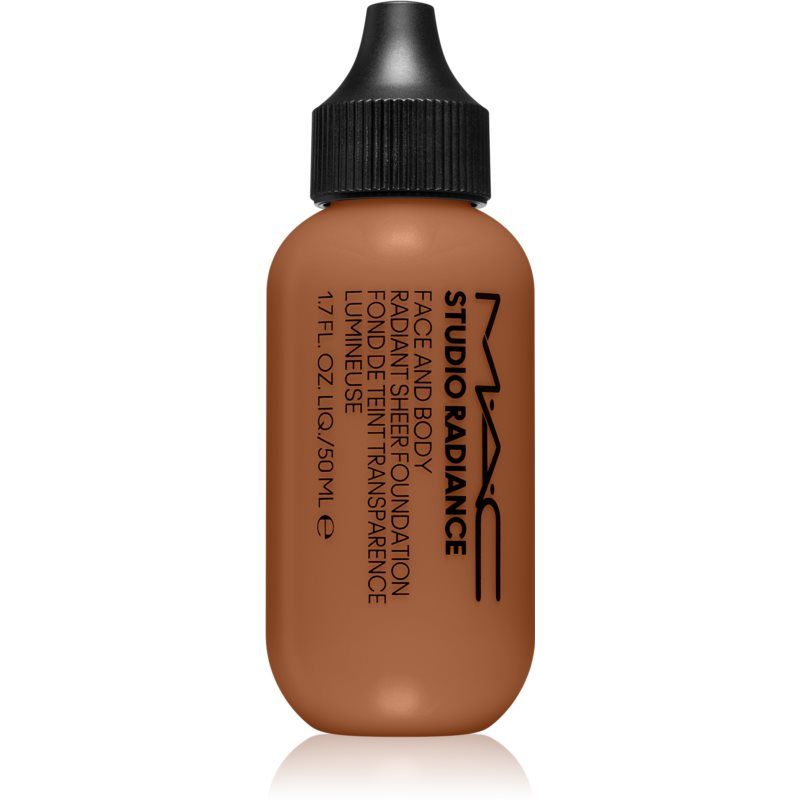 MAC Cosmetics Studio Radiance Face and Body Radiant Sheer Foundation kevyt meikkivoide kasvoille ja vartalolle Sävy C7 50 ml