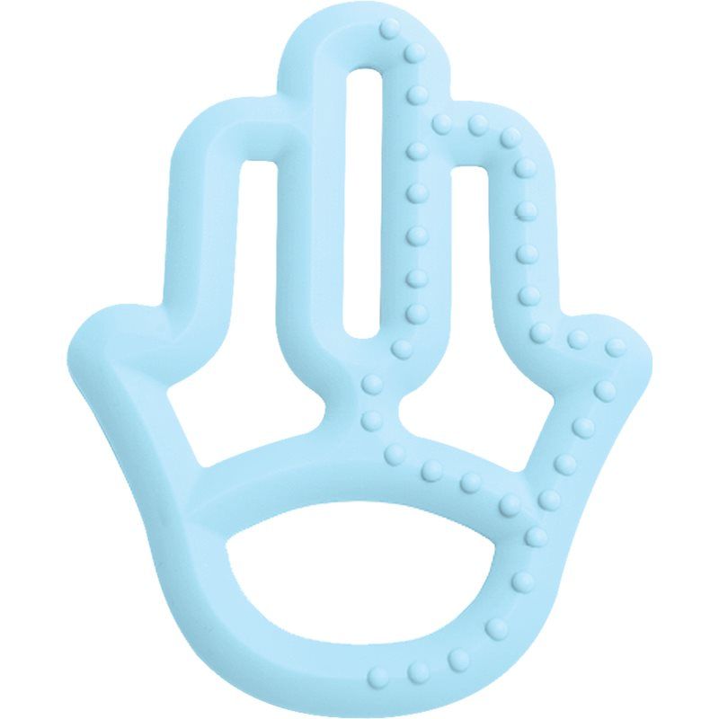 Minikoioi Teether Silicone purulelu 3m+ Blue 1 kpl