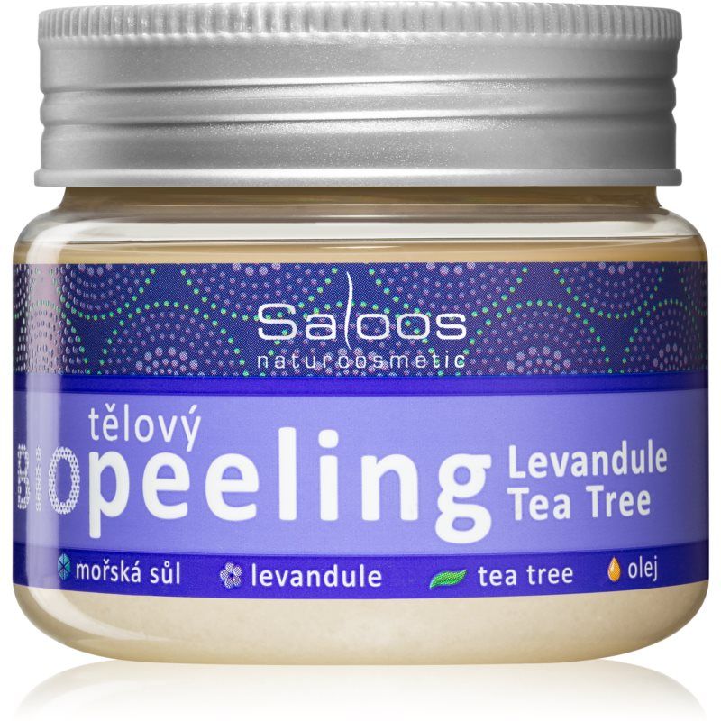 Saloos Bio Peeling Lavender & Tea Tree Vartalokuorinta 140 ml