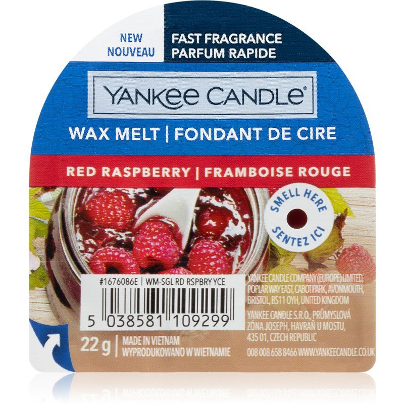 Yankee Candle Red Raspberry Tuoksuvaha 22 g