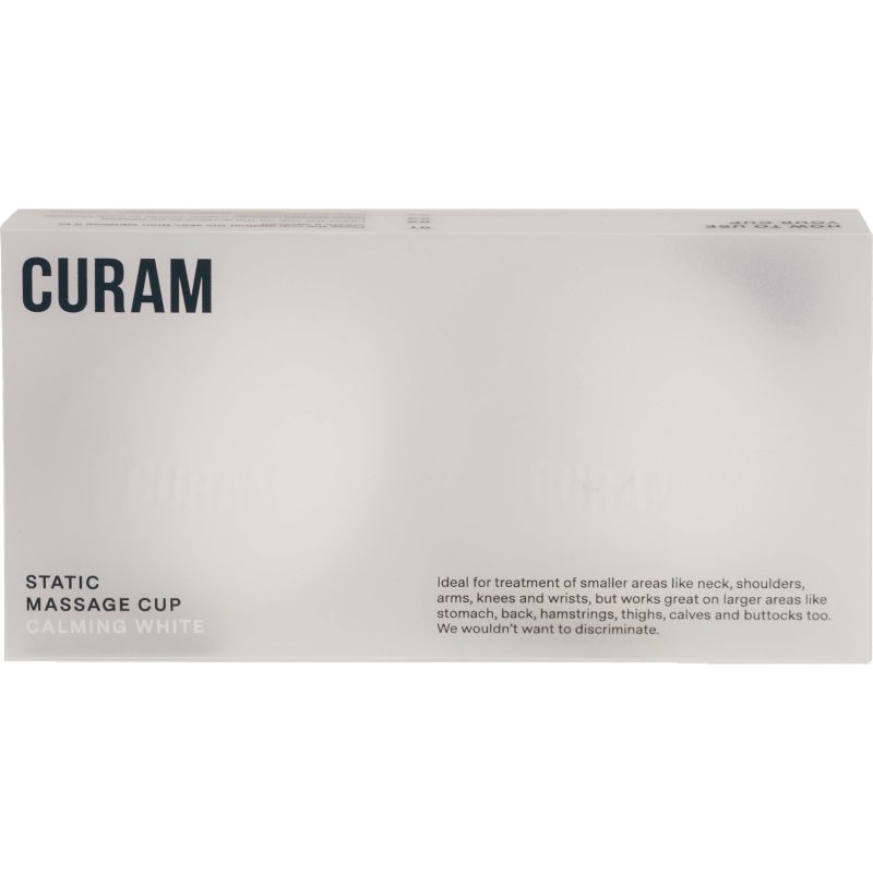 Curam Static Massage Cup Calming White
