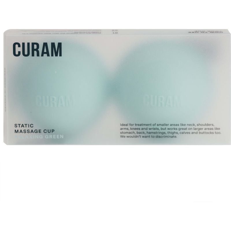 Curam Static Massage Cup Relaxing Green