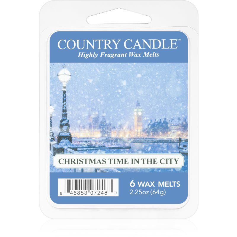 Country Candle Christmas Time In The City Tuoksuvaha 64 g
