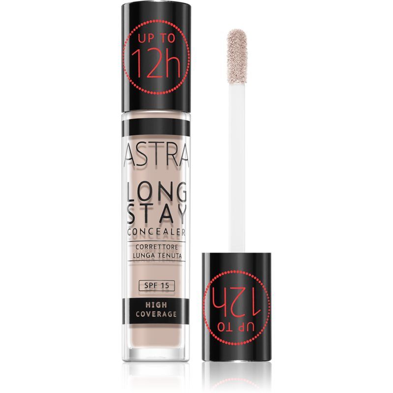 Astra Make-up Long Stay erittäin peittävä peitevoide SPF 15 Sävy 01W Butter 4,5 ml