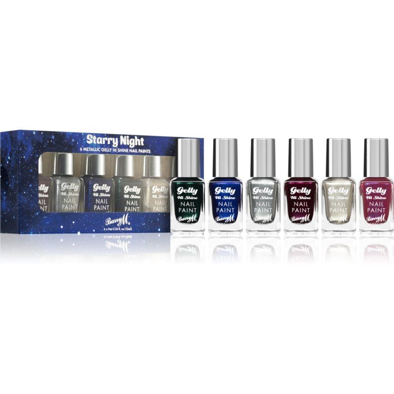 Barry M Gelly Hi Shine Starry Night kynsilakkasetti