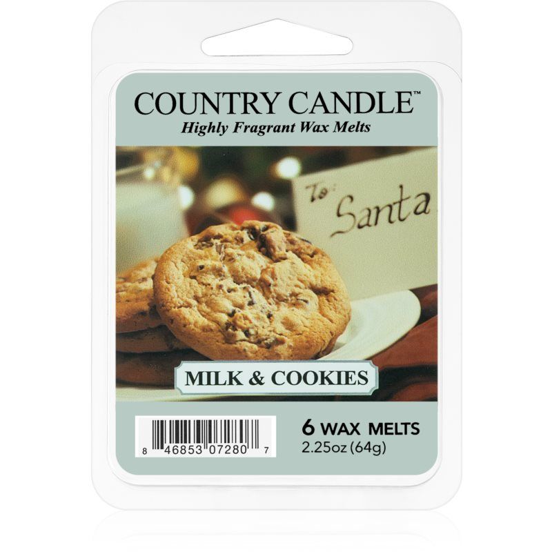 Country Candle Milk & Cookies Tuoksuvaha 64 g