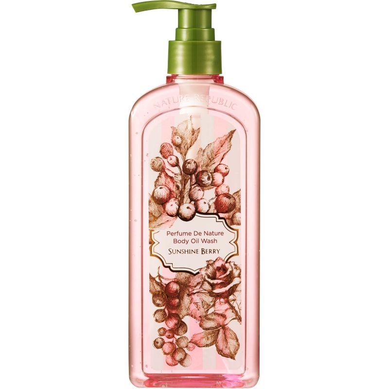Nature Republic Perfume De Nature Body Oil Wash Sunshine Berry 34