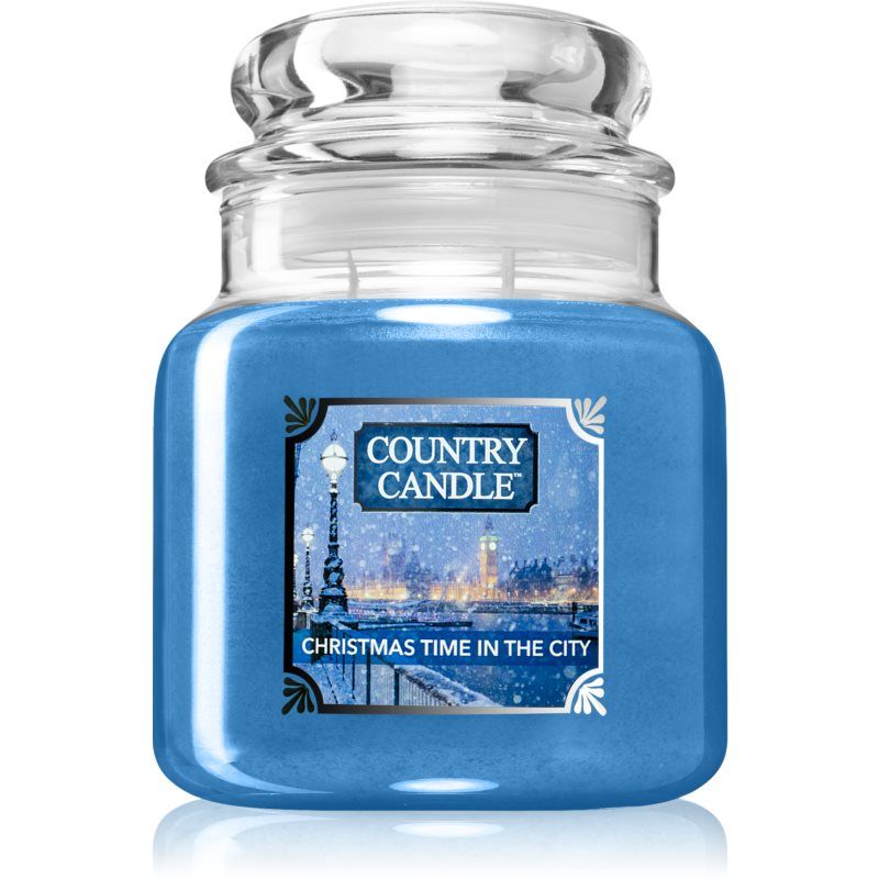 Country Candle Christmas Time In The City Tuoksukynttilä 453 g