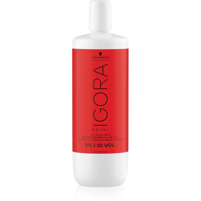 Schwarzkopf Professional IGORA Royal kehite-emulsio 3% 10 Vol. 3% / 10 Vol. 1000 ml