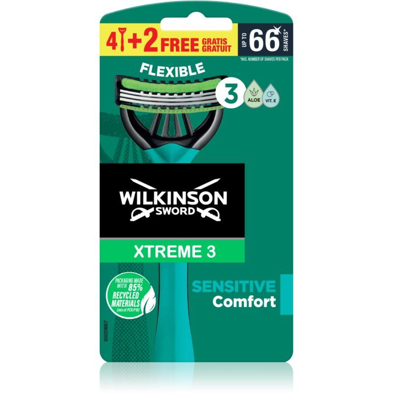 Wilkinson Sword Xtreme 3 Sensitive kertakäyttöhöylät 6 kpl
