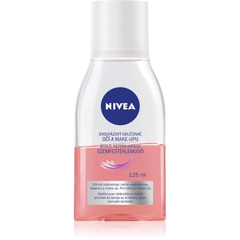 Nivea Face Cleansing kaksivaiheinen silmämeikinpoistoaine 125 ml