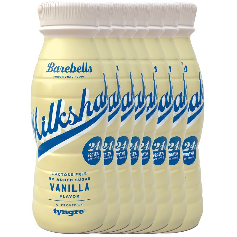 Barebells Protein Milkshake Vanilla 8-Pack
