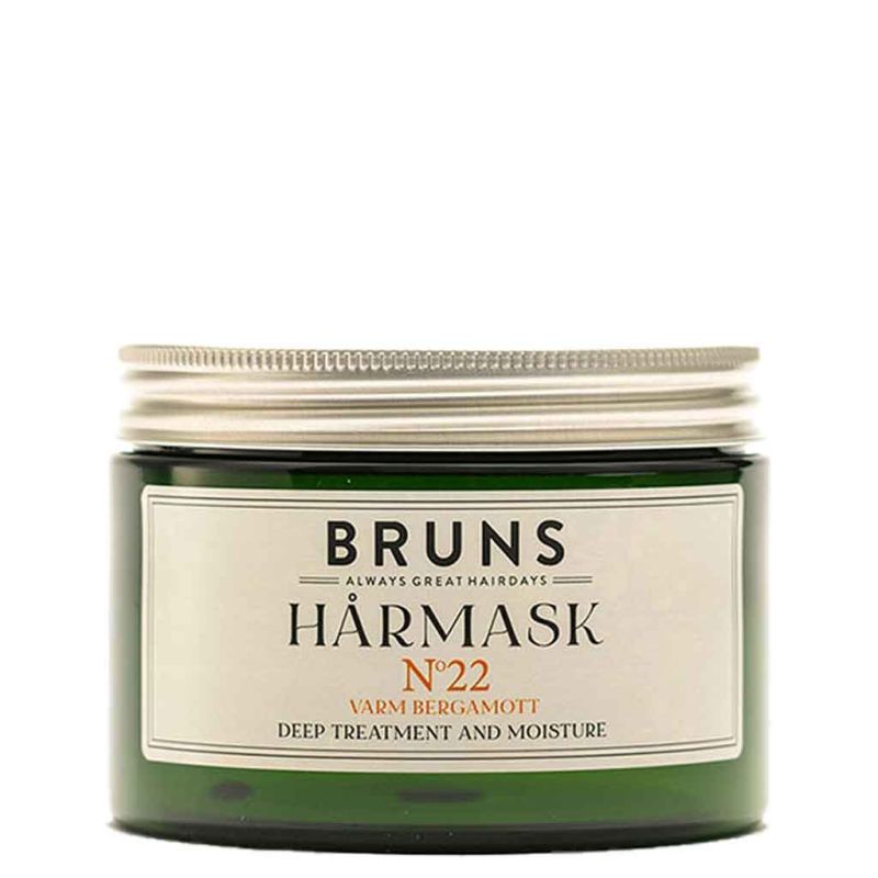 Outlet BRUNS Products Nr22 Warm Bergamot Hårmask Bergamotti Hiusnaamio 350 ml