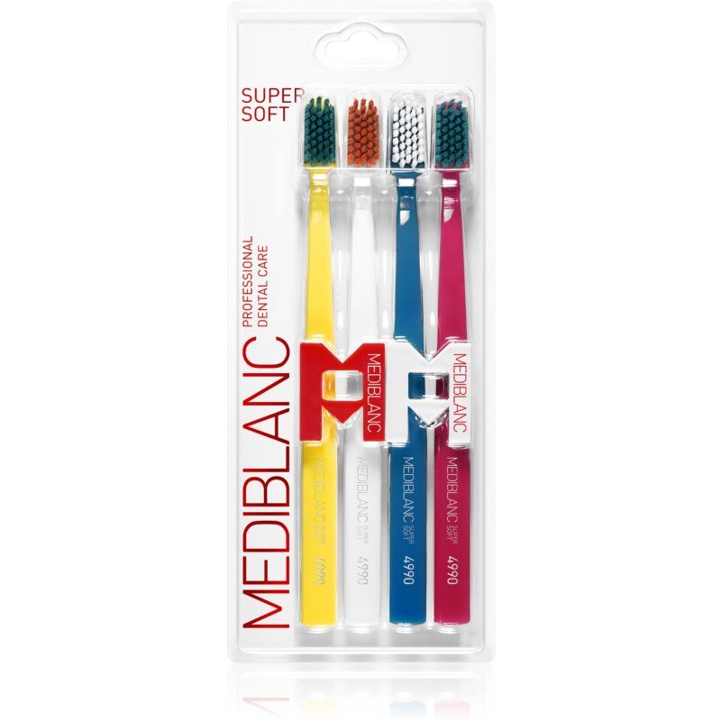 MEDIBLANC 4990 Super Soft hammasharjat supersoft 4 kpl