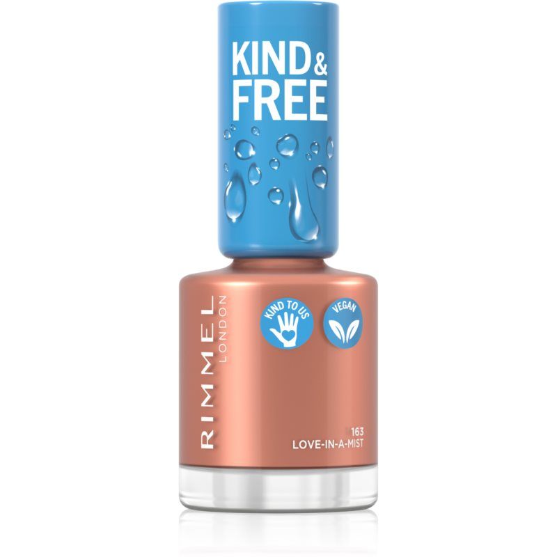 Rimmel Kind & Free kynsilakka Sävy 163 Love-In-A-Mist 8 ml