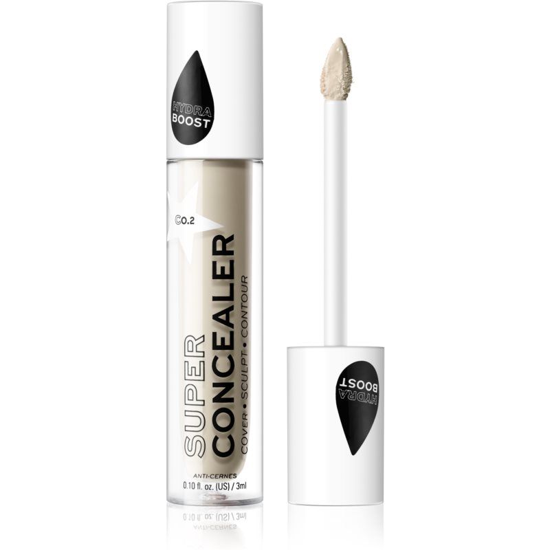 Revolution Relove Super Concealer kosteuttava peitevoide Sävy C0.2 3 ml