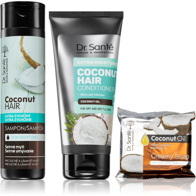 Dr. Santé Coconut edullinen pakkaus (Kuiville Hiuksille)