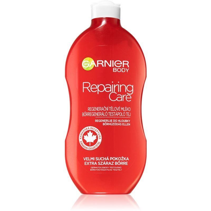 Garnier Repairing Care elvyttävä vartalomaito Erittäin Kuivalle Iholle 400 ml