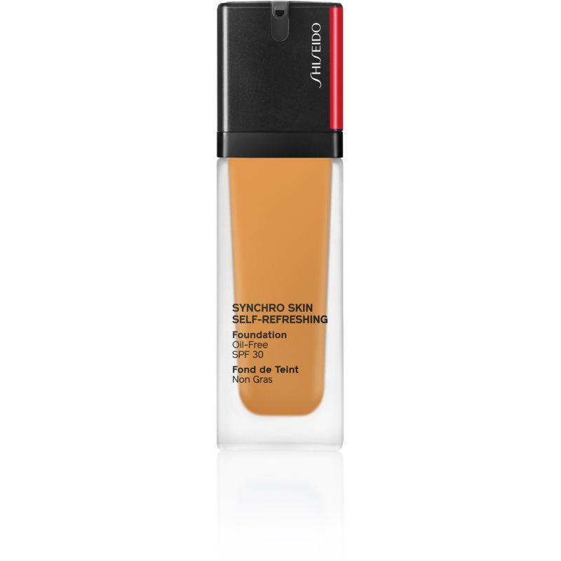 Shiseido Synchro Skin Self-Refreshing Foundation pitkäkestoinen meikkivoide SPF 30 Sävy 420 Bronze 30 ml